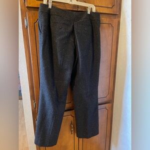 Talbots Heritage Petite Multicolor Speckled Black Pants